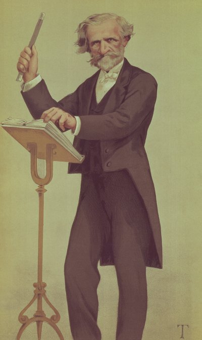 Giuseppe Verdi (caricatura) de James Jacques Joseph Tissot